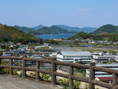 大崎上島の景色 No7 大崎上島の景色 No7 大崎上島,島影,瀬戸内の写真素材