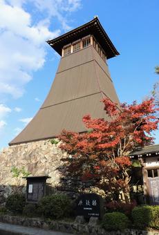 辰鼓楼 辰鼓楼,しんころう,日本最古の時計台の写真素材