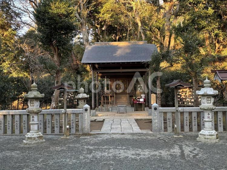 鎌倉　葛原岡神社　風景 鎌倉,葛原岡神社,風景の写真素材