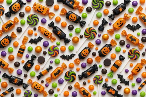 ハロウィンのお菓子 ハロウィンのお菓子の写真