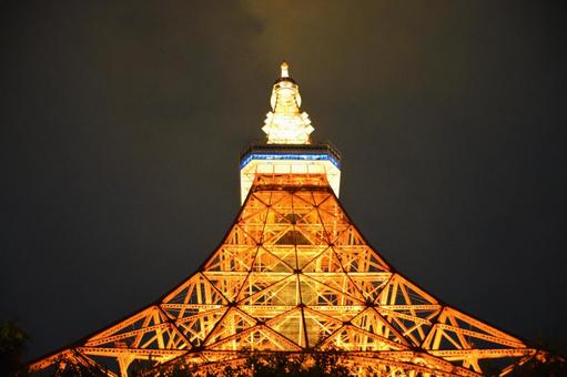 Tokyo Tower at night, JPG