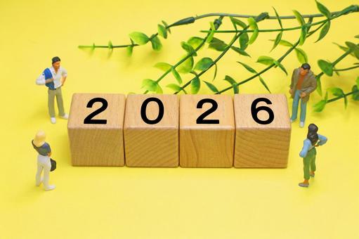 2026年　新年のイメージ 2026年,正月,初詣の写真素材