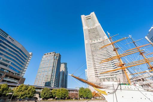 休日のみなとみらい散策 みなとみらい,交通,デートスポットの写真素材