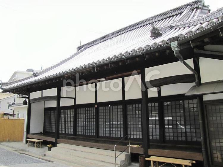 【風景写真】浄楽寺(広島県三原市)の風景 浄楽寺,浄土真宗,寺社仏閣の写真素材