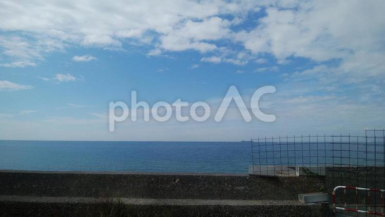淡路島の海 水域,海,空の写真素材