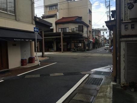 高山の末広二番街と国分寺通り商店街、街並 末広二番街,高山国分寺通り商店街,高山の写真素材