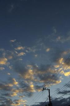 朝焼けの空 朝焼けの空の写真
