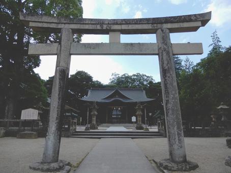 松江神社 鳥居 松江神社 鳥居の写真