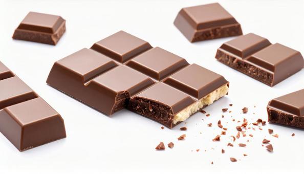 板チョコレートの写真