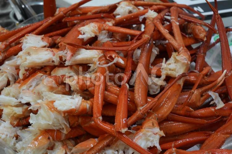 ビュッフェ　蟹の食べ放題 ビュッフェ,蟹,食べ放題の写真素材