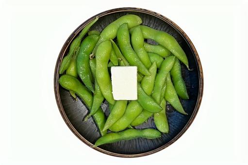 枝豆 枝豆 バター,つまみ,塩味の写真素材