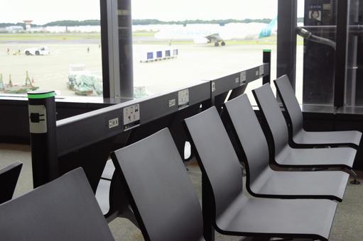 空港待合室　3 イス,チェア,待合室の写真素材