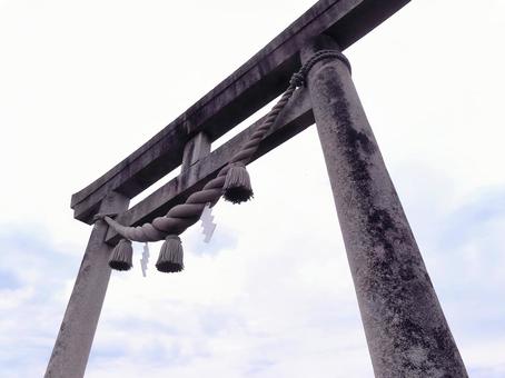 鳥居 鳥居 神明宮,鳥居,門の写真素材