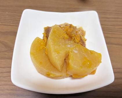 大根の煮付け 大根,煮付け,煮物の写真素材