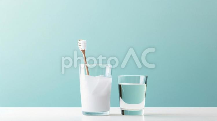 口腔ケアセット 健康習慣,歯科医,歯ブラシの写真素材