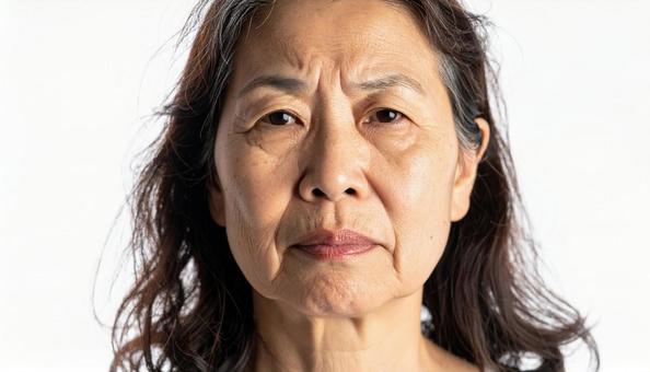 ほうれい線 ほうれい線の写真