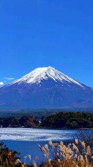 富士山と青空 富士山と青空の写真