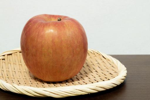 フジリンゴ りんご,リンゴ,林檎の写真素材