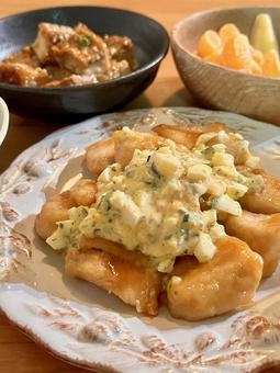 鶏むねのやわらかチキン南蛮の写真