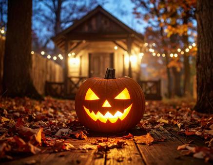 ハロウィンのカボチャ ハロウィンのカボチャの写真