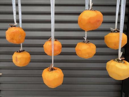 干し柿 干し柿,柿,くだものの写真素材