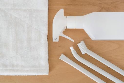 隙間掃除の道具②  掃除,隙間,ブラシの写真素材