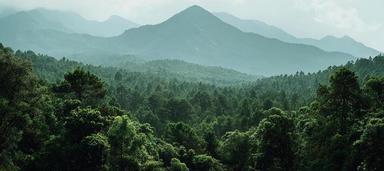 息をのむような美しい山のパノラマ風景 息をのむような美しい山のパノラマ風景の写真