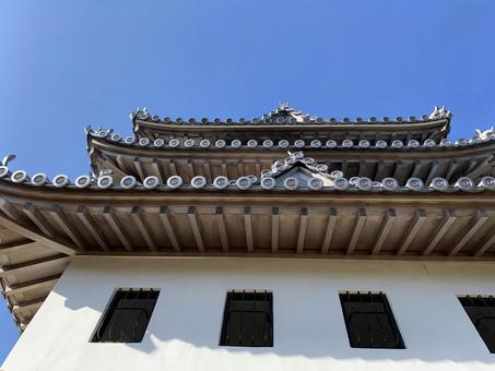 洲本城2 洲本城,城址,続日本100名城の写真素材