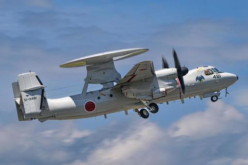Photo, e2d, japan air self-defense force, early warning machine, 