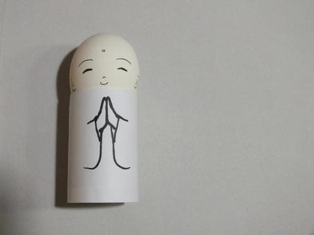 お地蔵様1 お地蔵様,拝む,人形の写真素材