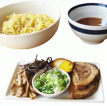 ラーメン ラーメン ラーメン,つけ麺,ラーメンの具の写真素材