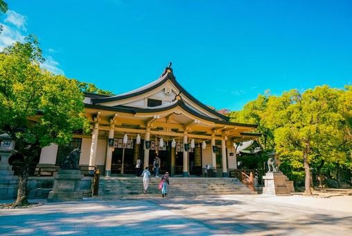 【兵庫】湊川神社 兵庫,神戸,湊川神社の写真素材