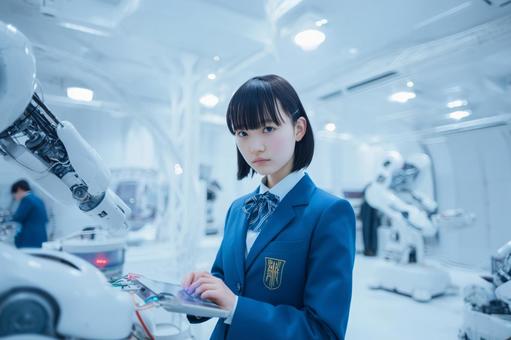 理系女子高生 理系女子高生の写真