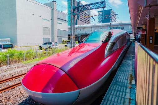 【秋田】秋田新幹線 こまち 2025 秋田,2025,駅の写真素材
