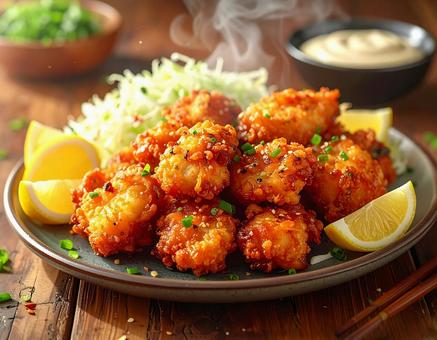 鶏のから揚げ 鶏のから揚げの写真