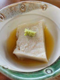そばがき そばがき そばがき,蕎麦,そば粉の写真素材