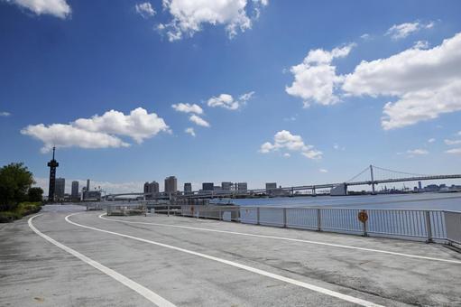 晴海ふ頭公園 晴海ふ頭公園 晴海ふ頭公園,東京湾,晴海の写真素材