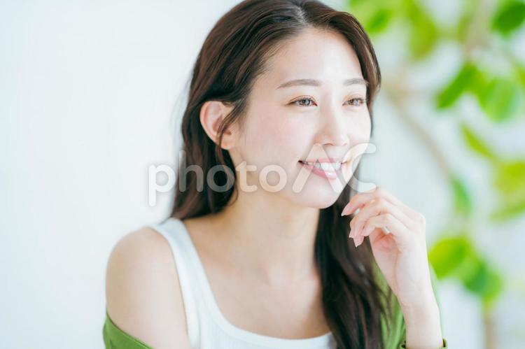 若い女性の美容イメージ 美容,ビューティー,女性の写真素材