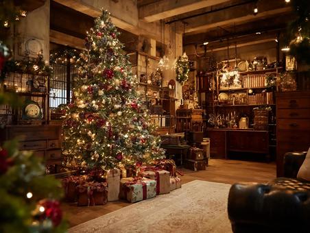 クリスマスツリー クリスマスツリーの写真