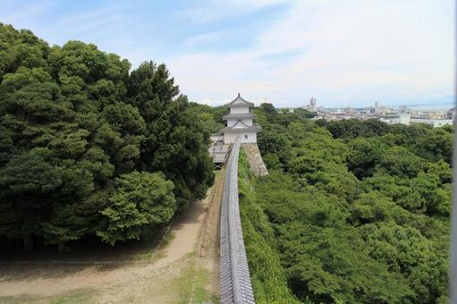 明石城2 明石城2 明石城,巽櫓,城址の写真素材