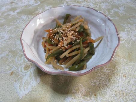 Photo, kibo burdock, carrot, burdock, 