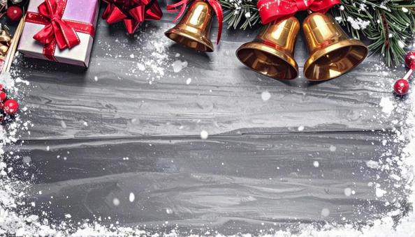 クリスマス フレーム ゴールドベル クリスマス フレーム ゴールドベルの写真