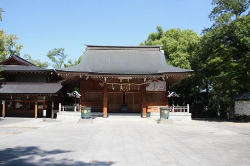 神社の本殿@和樂備神社 神社の本殿@和樂備神社の写真