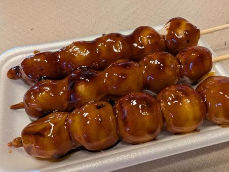 みたらし団子 みたらし団子,串団子,和菓子の写真素材