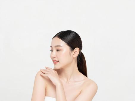 美容系のバナーに使えそうな女性 美容系のバナーに使えそうな女性の写真