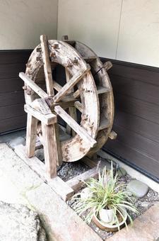 水車 水車,エネルギー,機械的エネルギーの写真素材