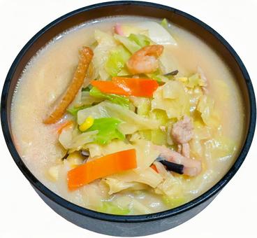 ちゃんぽん麺　切り抜き ちゃんぽん,麺,切り抜きの写真素材