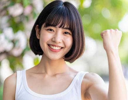 爽やかな女性③ 爽やかな女性③の写真