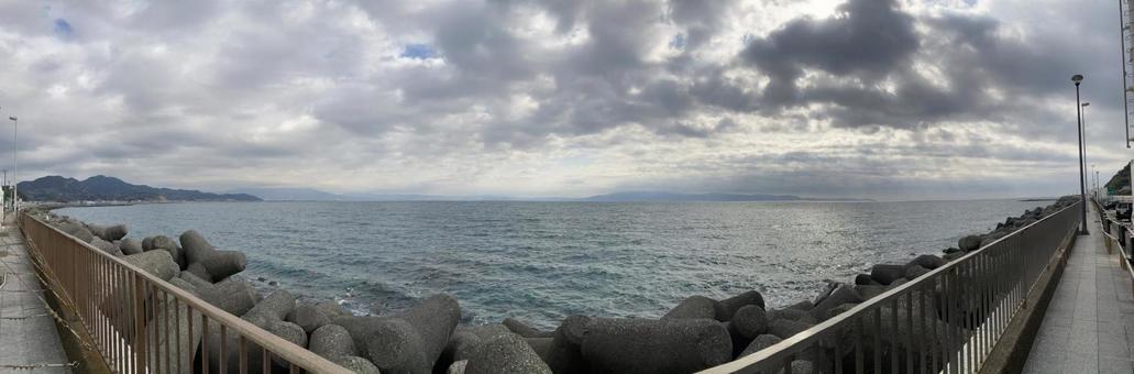 2月の駿河湾 2月の駿河湾の写真