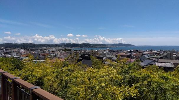 鎌倉_長谷寺_No7 鎌倉_長谷寺_No7 鎌倉,海,風景の写真素材